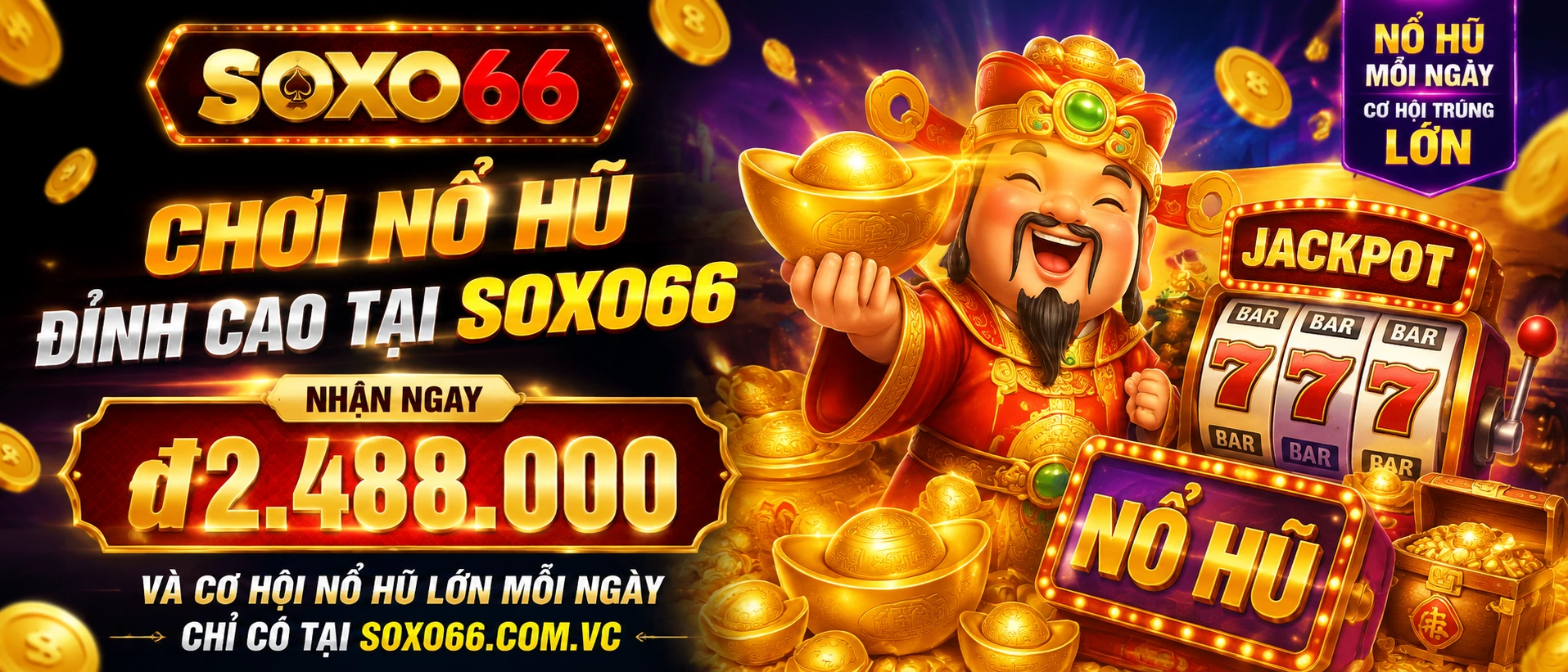 Màn hình chọn game Nổ Hũ với giao diện tối và nút bấm lớn